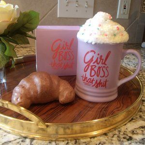 Girl Boss That S*#t - Pink Ceramic Mug NWOT